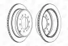 Тормозной диск задний Lexus LX / Toyota Land Cruiser 200 CHAMPION 562761CH1 (фото 1)