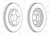 Диск гальмівний передній (кратно 2шт) Jeep Compass (06-), Patriot (07-17)/ Mitsubishi ASX (09-) CHAMPION 562790CH (фото 1)