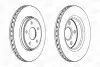Тормозной диск передний JEEP COMMANDER, GRAND CHEROKEE CHAMPION 562854CH1 (фото 1)