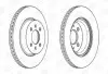 Тормозной диск передний Hyundai i20/KIA Rio CHAMPION 562944CH (фото 1)