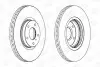 Диск тормозной передний (кратно 2шт.) Nissan Murano (563032CH-1) CHAMPION 563032CH1 (фото 1)
