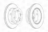 Гальмівний диск задній Mercedes Sprinter/Vario/VW LT CHAMPION 567810CH (фото 1)