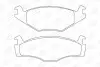 Гальмівні колодки передні VW Caddy, Golf 1-3, Jetta, Passat / Seat Cordoba, Ibiza, Inca, Toledo CHAMPION 571317CH (фото 1)