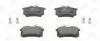 Колодки тормозные дисковые задние Citroen Berlingo (96-11)/VW Polo III (95-09) CHAMPION 571361CH (фото 2)