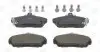 Тормозные колодки передние Honda Civic VI, VII, Concerto/Rover 200, 25, 400, 45, 800 CHAMPION 571438CH (фото 2)
