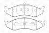 Гальмівні колодки передні Jeep Cherokee, Grand Cherokee, Wrangler / Kia Carnival CHAMPION 571519CH (фото 1)