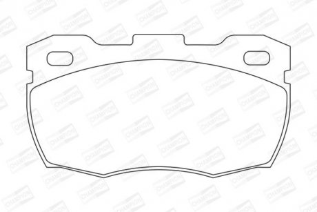 Тормозные колодки передние Land Rover Defender CHAMPION 571827CH