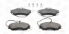 Тормозные колодки передние Citroen Berlingo, Xsara/Peugeot 306, Partner CHAMPION 571919CH (фото 2)