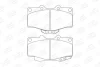 Колодки гальмівні дискові передні Toyota Land Cruiser (J7,J8,J9), 4 Runner (II,III) CHAMPION 572140CH (фото 1)