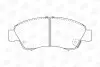 Тормозные колодки передние Honda Capa, City, Civic V VI, CRX, Jazz CHAMPION 572324CH (фото 1)