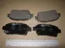 Тормозные колодки передние Toyota Yaris / Celica / Lifan 620 / BYD F3 CHAMPION 572405CH (фото 1)