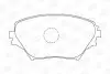 Колодки тормозные дисковые передние TOYOTA RAV 4 II (_A2_) 00-05 CHAMPION 572487CH (фото 1)
