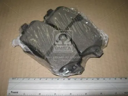Колодки гальмівні передні дискові Toyota Corolla (01-07) CHAMPION 572491CH