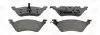 Тормозные колодки задние Jeep Cherokee / Dodge Caravan / Chrysler Voyager CHAMPION 572505CH (фото 2)