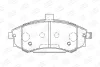 Колодки тормозные дисковые передние Hyundai Elantra III/ Kia Cerato I CHAMPION 572513CH (фото 1)