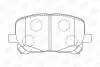 Гальмівні колодки передні Toyota Avensis Verso, Matrix CHAMPION 572546CH (фото 1)