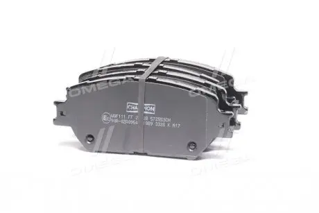 Тормозные колодки передние Toyota Camry, Corona, Mark X/Lexus GS CHAMPION 572553CH