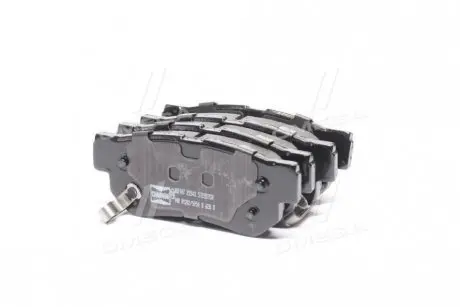 Тормозные колодки задние Hyundai Santa Fe, Sonata, Elantra, Getz, Tucson/KIA Sportage, Magentis CHAMPION 572557CH