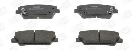 Гальмівні колодки задні Hyundai Equus, Genesis, Grand Santa Fe, Santa Fe / Kia Sorento CHAMPION 572639CH