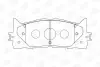 Колодки тормозные дисковые передние LEXUS ES (AVV6_, GSV6_, ASV6_) CHAMPION 572651CH (фото 1)