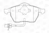 Тормозные колодки передние Ford Galaxy / Seat Alhambra / VW Sharan CHAMPION 573022CH (фото 1)