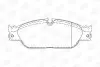 Гальмівні колодки передні JAGUAR S-TYPE, XJ/ FORD THUNDERBIRD/ DAIMLER SUPER EIGHT/ LINCOLN LS CHAMPION 573023CH (фото 1)