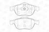 Тормозные колодки передние Renault Espace IV, Laguna II, Vel Satis CHAMPION 573025CH (фото 1)
