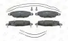 Тормозные колодки передние Citroen C5 I, II (2001-&gt;) CHAMPION 573029CH (фото 2)