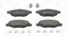 Тормозные колодки передние Peugeot 206, 306 / Citroen Xsara CHAMPION 573051CH (фото 2)