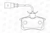 Тормозные колодки задние Audi A4/Ford Galaxy/Seat Alhambra/VW Sharan CHAMPION 573065CH (фото 1)