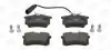Тормозные колодки задние Audi A4/Ford Galaxy/Seat Alhambra/VW Sharan CHAMPION 573065CH (фото 2)