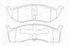 Тормозные колодки передние Dodge Caravan, Intrepid, Nepn/Chrysler Voyager CHAMPION 573072CH (фото 1)