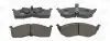 Тормозные колодки передние Dodge Caravan, Intrepid, Nepn/Chrysler Voyager CHAMPION 573072CH (фото 2)