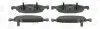 Тормозные колодки передние Jeep Cherokee, Grand Cherokee II (1999-&gt;) CHAMPION 573077CH (фото 2)