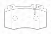 Тормозные колодки передние Mercedes C-Class, CLK, CLS, E-Class, S-Class, SL, SLK CHAMPION 573092CH (фото 1)