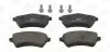 Гальмівні колодки передні Renault Alaskan / Nissan Navara, NP300 / Land Rover Freelander I CHAMPION 573102CH (фото 2)