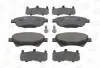 Колодки тормозные дисковые передние Renault Megane II (01-12) CHAMPION 573124CH (фото 2)