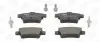 Колодки гальмівні задні дискові CITROEN C4 Grand Picasso I (UA_) 06-13, C4 Picasso I MPV (UD_) 06-15 CHAMPION 573194CH (фото 2)