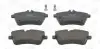 Тормозные колодки передние Mercedes A-Class, B-Class CHAMPION 573230CH (фото 2)