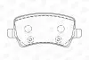 Тормозные колодки задние Land Rover Freelander 2, Range Rover Evoque/Ford Galaxy/Volvo V60, V70 CHAMPION 573250CH (фото 1)