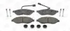 Тормозные колодки передние Peugeot Boxer / Citroen Jumper / Fiat Ducato CHAMPION 573260CH (фото 1)