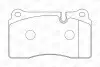 Гальмівні колодки передні Land Rover Range Rover Sport / Maserati Quattroporte CHAMPION 573279CH (фото 1)