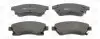 Колодки гальмівні передні дискові CHEVROLET AVEO Saloon (T300) 11-, CRUZE (J300) 09-|OPEL ASTRA J (P10) 09-15 CHAMPION 573332CH (фото 2)