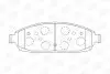 Гальмівні колодки передні Jeep Commander, Grand Cherokee / BMW 3-Series CHAMPION 573340CH (фото 1)