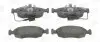Колодки тормозные передние Alfa Romeo MITO / Citroen NEMO / FIAT 500 / Punto / Peugeot BIPPER CHAMPION 573367CH (фото 2)