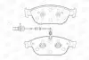 Колодки тормозные дисковые передние AUDI A6 (4G2, C7, 4GC) CHAMPION 573381CH (фото 1)