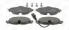 Колодки тормозные дисковые передние AUDI A3 (8V1) CHAMPION 573390CH (фото 2)