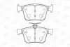 Колодки тормозные дисковые задние AUDI A3, Golf VII (12-) CHAMPION 573415CH (фото 1)