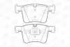 Колодки тормозные дисковые передние BMW X3 20dx, 20ix, 28ix, bis 10/2011/ X3 35ix (F25) (11-) CHAMPION 573432CH (фото 1)