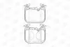 Тормозные колодки передние BMW 1/2/3/4 CHAMPION 573602CH (фото 1)